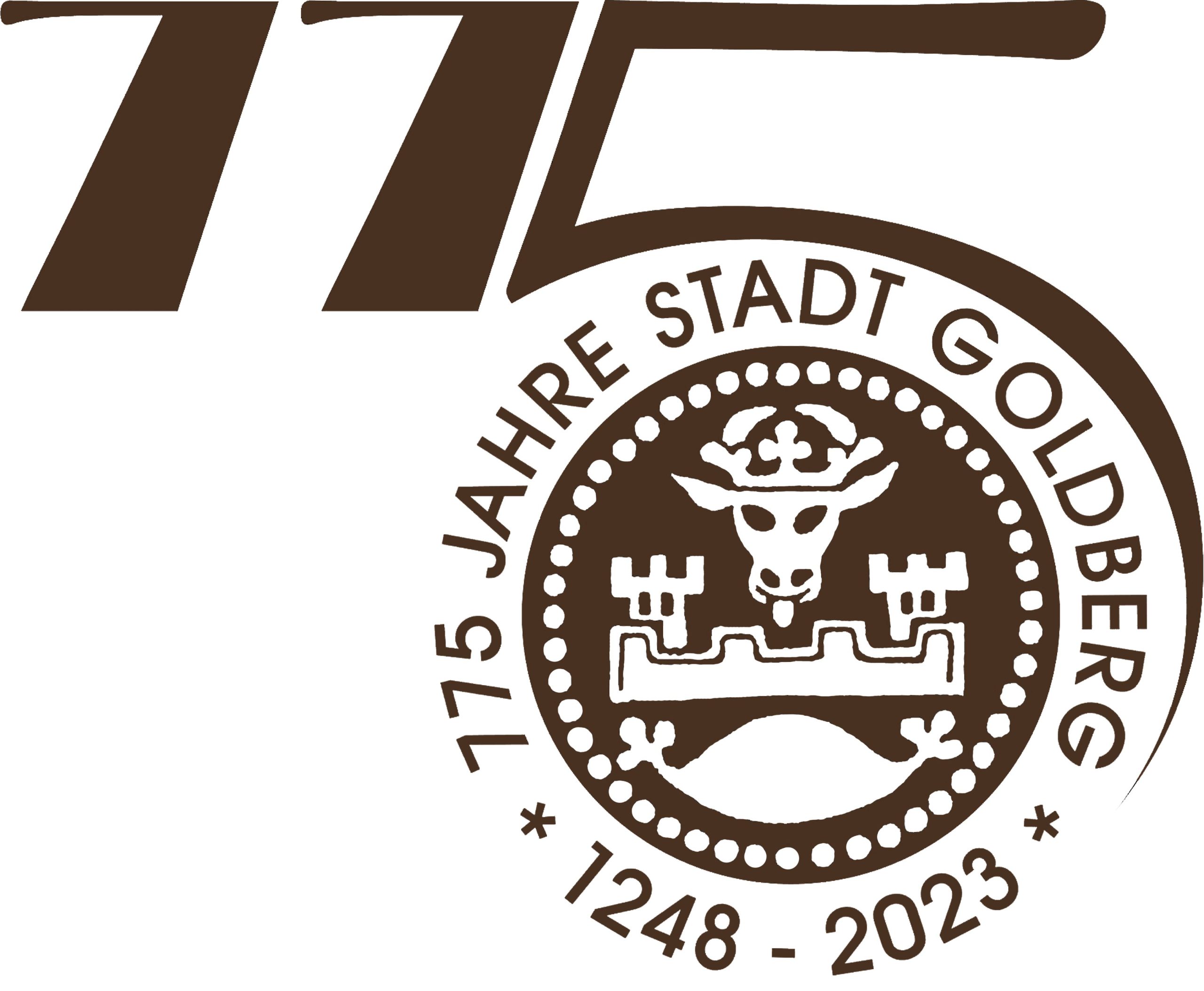 Logo 775 Jahre Goldberg